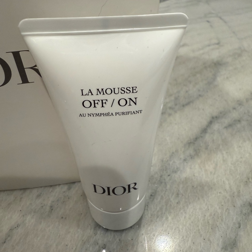 Dior Ivory Drawstring Pouch - Picture 2 of 4